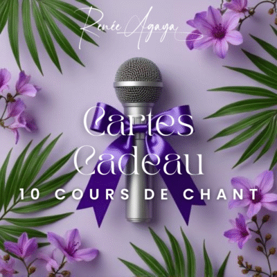 Carte Cadeau 10 Cours de Chant