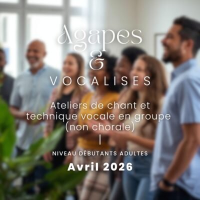 Les ateliers d'avril
